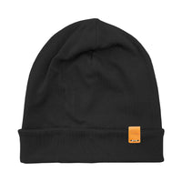 Black Rib Beanie