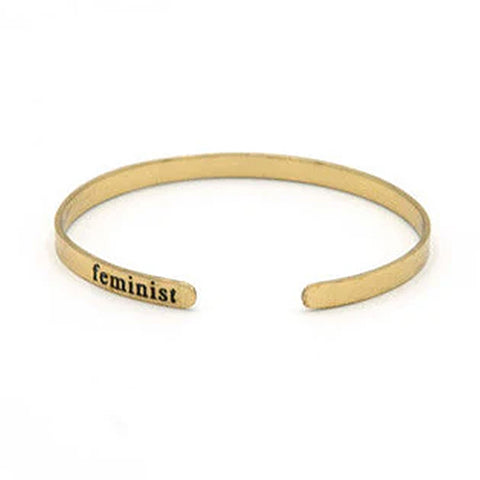 Feminist Cuff Bracelet