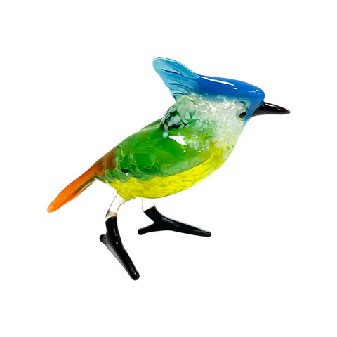 Titmouse Glass Bird