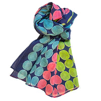 Big Circles Block Print Scarf