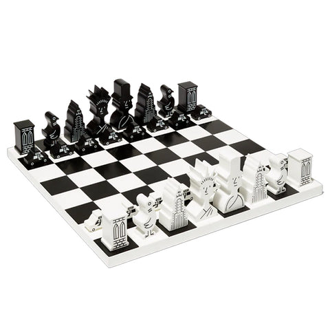 The New Yorker‬‭ Chess Set