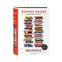 Bibliophile Banned Books 500-Piece Puzzle