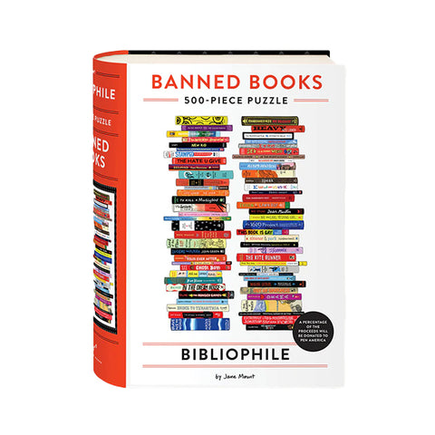 Bibliophile Banned Books 500-Piece Puzzle