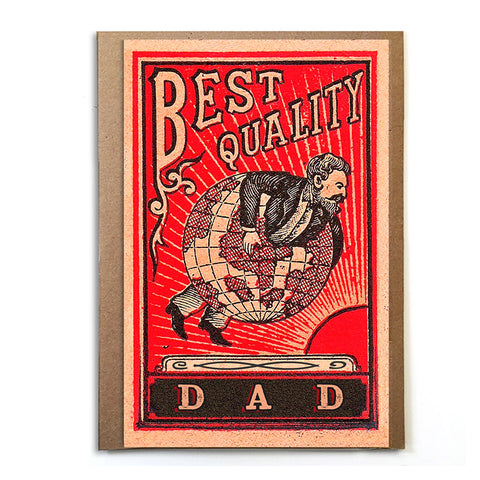 Best Quality Dad Notecard