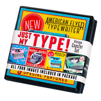 Just My Type Coaster Set