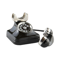 Miniature Vintage Rotary Phone Clock