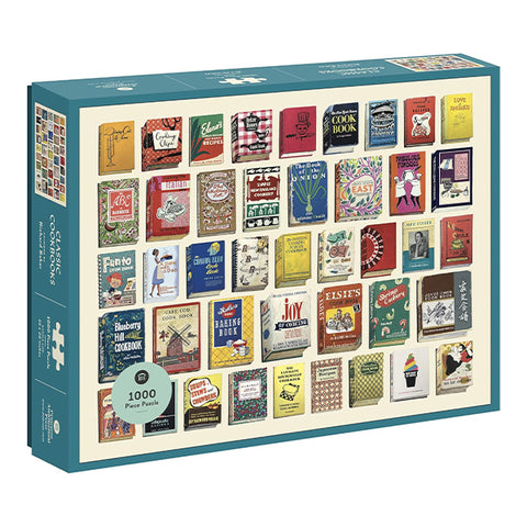 Classic Cookbooks 1000-Piece Puzzle