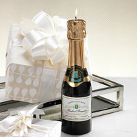 Mini Champagne Bottle Candle