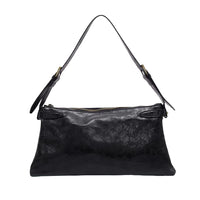Black Trapeze Shoulder Bag