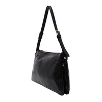 Black Trapeze Shoulder Bag