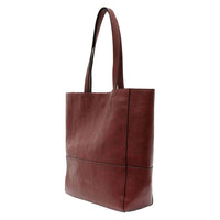 Sangria Faith Raw Edge Tote