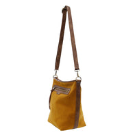 Dijon Corduroy Bucket Purse