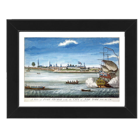 View of Fort George Framed Print