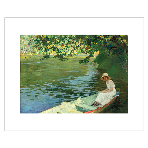 Boating Lake Central Park Print