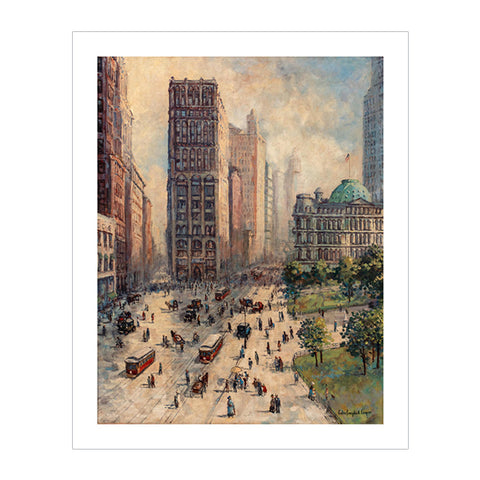 City Hall Park, ca. 1925 Postcard