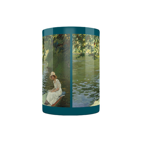 F. Luis Mora Boating Lake Central Park Mug