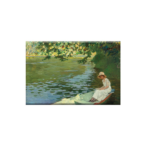 F. Luis Mora Boating Lake Central Park Magnet