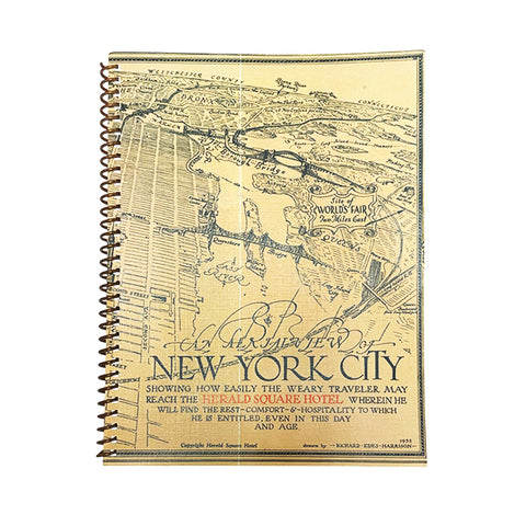 New York Map 2026 Daily Planner Calendar