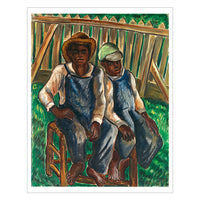 Brothers by Malvin Gray Johnson Print