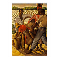 Employment of Negroes in Agriculture by Earle Richardson Print