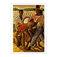 Employment of Negroes in Agriculture by Earle Richardson Postcard