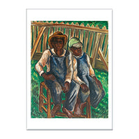 Brothers by Malvin Gray Johnson Magnet