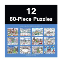 12 Days of Christmas Advent Puzzle Calendar