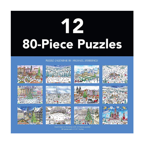 12 Days of Christmas Advent Puzzle Calendar