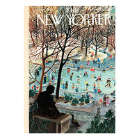 Ice Skating in Central Park Boxed Notecards