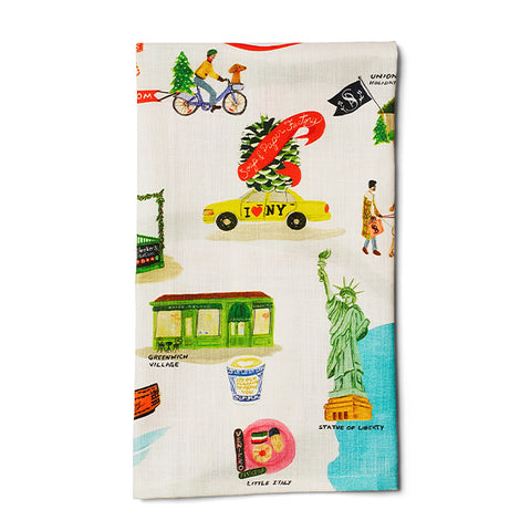 Holiday in New York Kitchen Towel