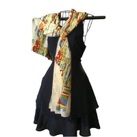 New York City Foreign-Born Nationality Distribution Figures Map Scarf