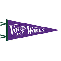 Votes for Women Mini Pennant Purple