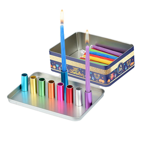 Menorah Magnetic Travel Set