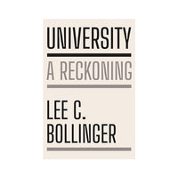University: A Reckoning