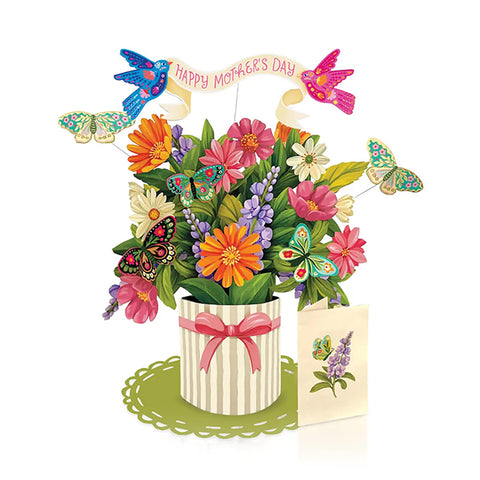Enchanted Garden Pop-up Greeting Card