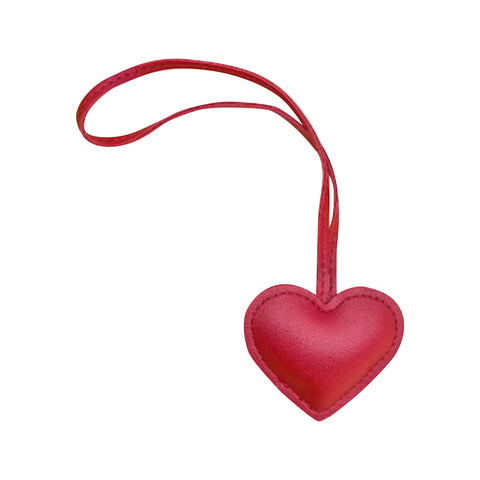 Red Heart Bag Charm