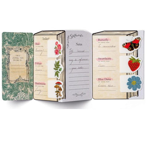 Botanical Eclectionery Journal Tabs