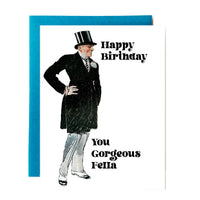 Gorgeous Fella Birthday Card