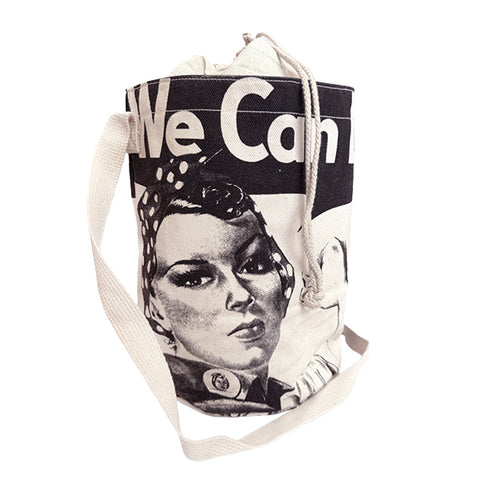 Rosie the Riveter Can Bag