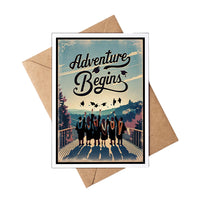 Adventure Begins Notecard