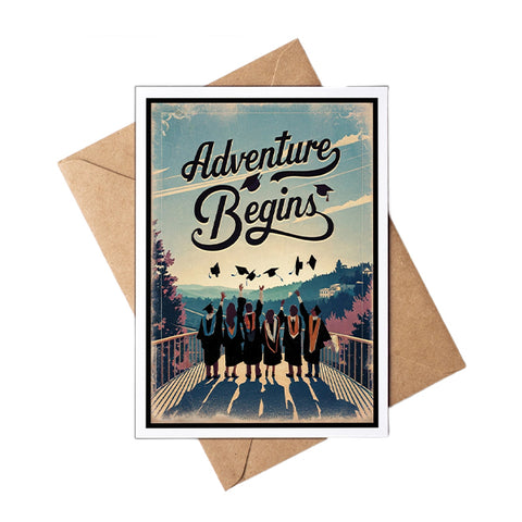 Adventure Begins Notecard