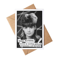 Happy Birthday Cheers to Another Year Notecard