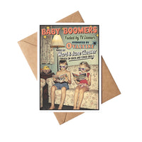 Baby Boomers Fueled by TV Dinners Notecard
