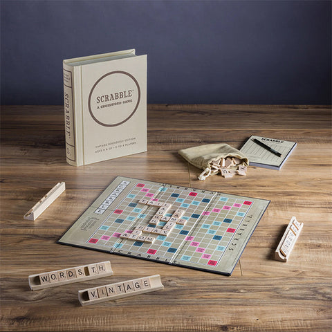 Scrabble Vintage Bookshelf Edition Game