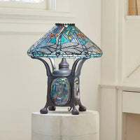 Louis C. Tiffany Style Dragonfly Lamp