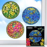 Louis C. Tiffany Window Cling - Set Of 3