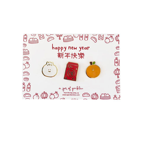 Lunar New Year Pin Set