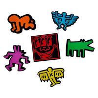 Keith Haring Pop Shop Magnets - Set of 6