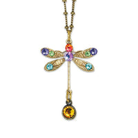 Sylvie Crystal Dragonfly Necklace