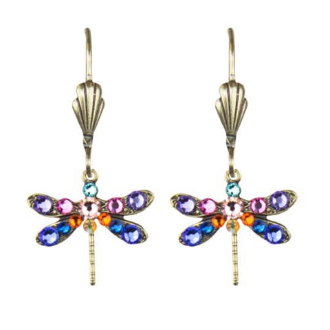 Larissa Crystal Dragonfly Earrings